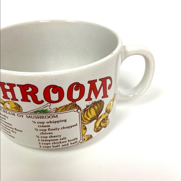 Vintage Mushroom Mug - Picture 3 of 6